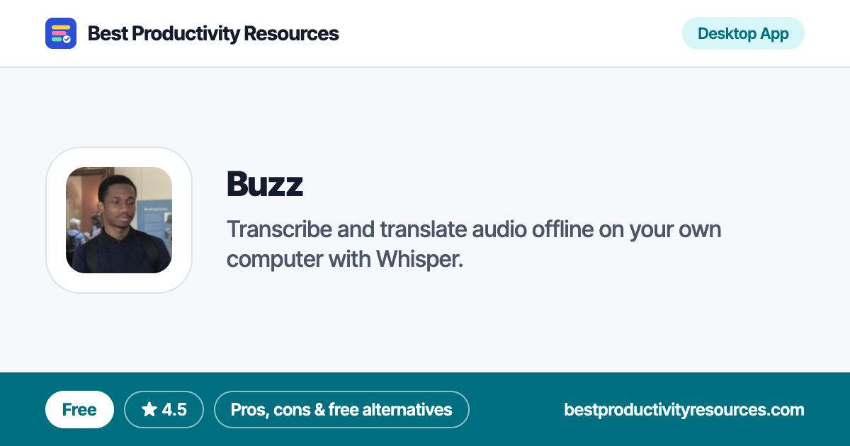 Buzz on Best Productivity Resources