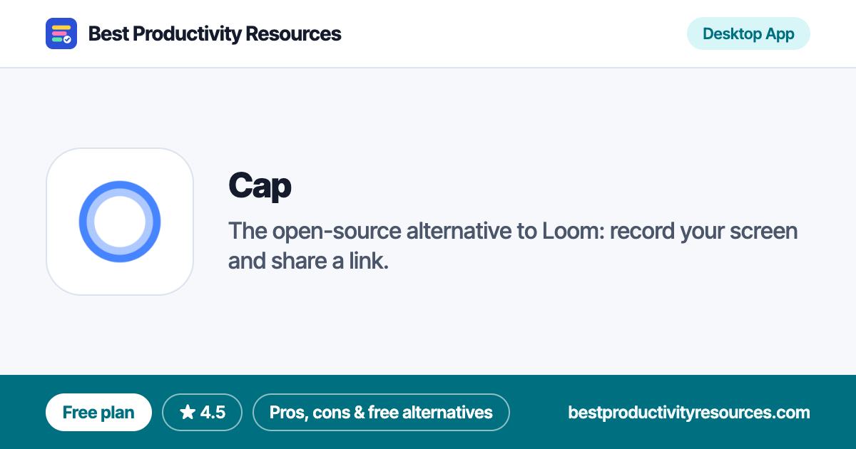 Cap on Best Productivity Resources