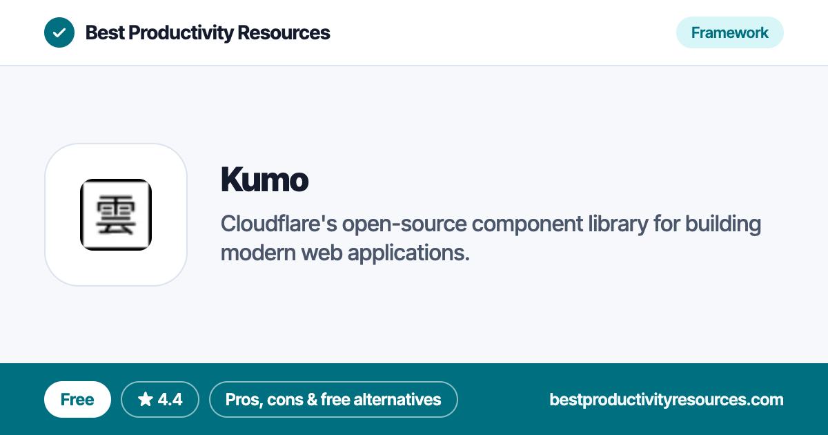 Kumo on Best Productivity Resources