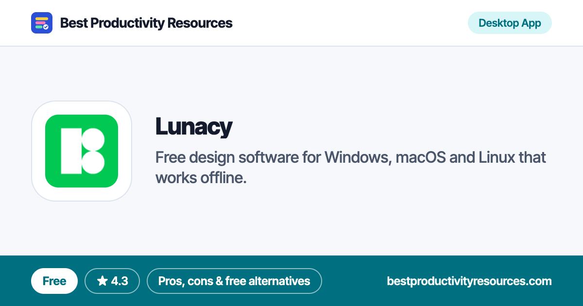 Lunacy on Best Productivity Resources