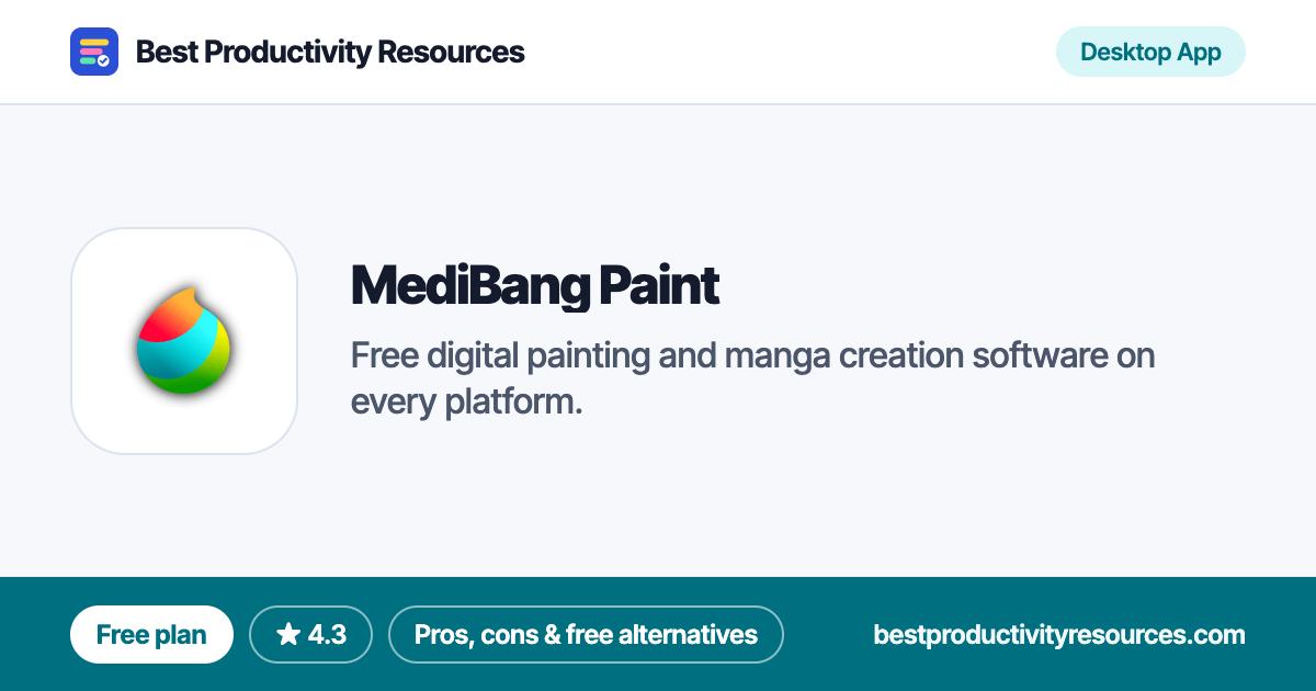 MediBang Paint on Best Productivity Resources