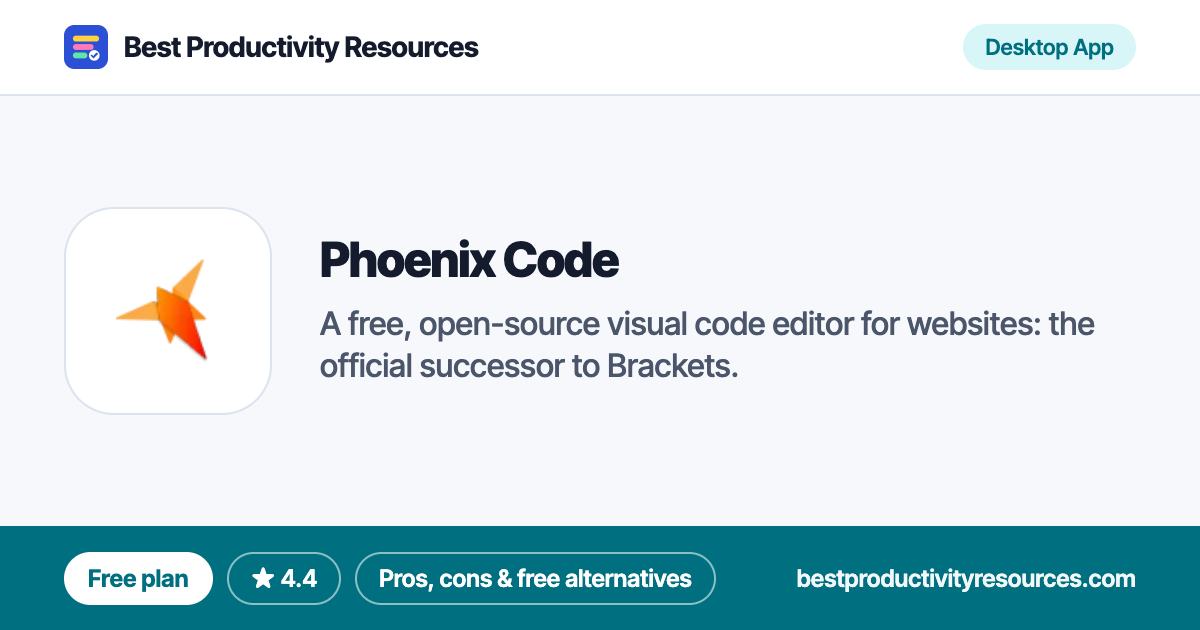 Phoenix Code on Best Productivity Resources