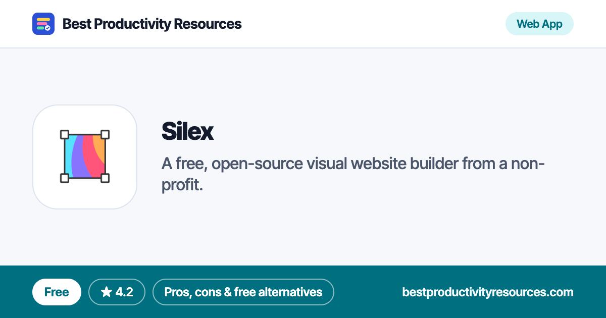 Silex on Best Productivity Resources